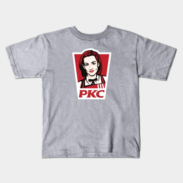 Chicken Kicker Kids T-Shirt by Ratscape